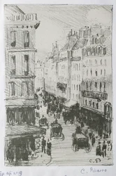 Rue Saint-Lazare, Paris, 1897